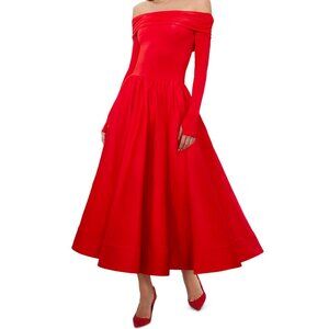Alice and Olivia Chara Off-the-Shoulder Dress